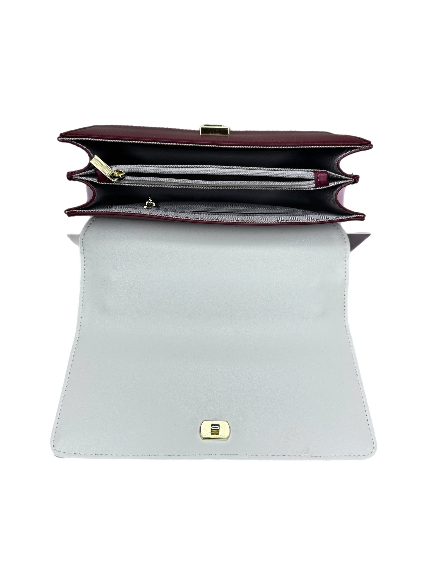Novara Crossbody- Merlot